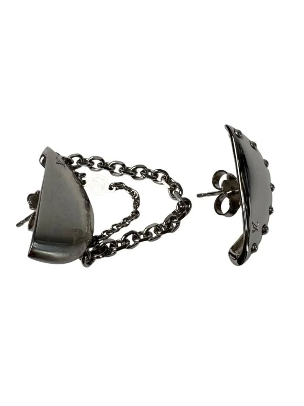 Louis Vuitton LV Earrings Book le Reille Chain Bionic